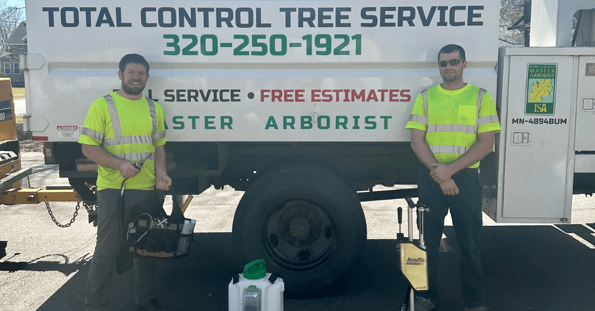 Plant health care and tree disease treatment in St. Cloud Minnesota by Total Control Tree Service